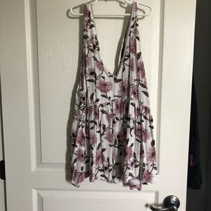 American eagle floral tank
